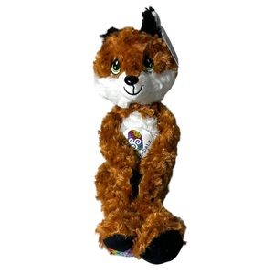 Zenpalz Fox Plush Stuffed Aninal Magnetic Hands And Legs Meditation 15 Inch NWT